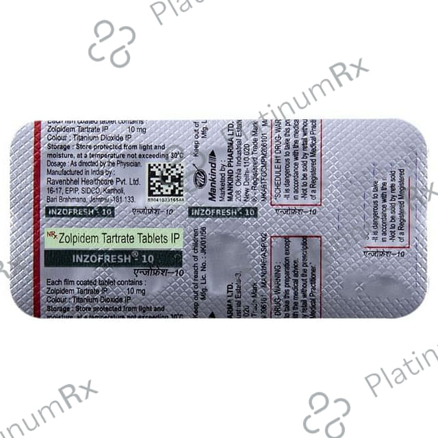 Inzofresh 10 Tablet