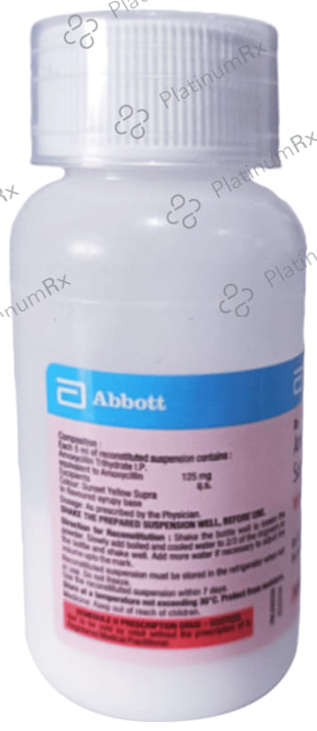 Wymox 125mg Dry Syrup 60ml