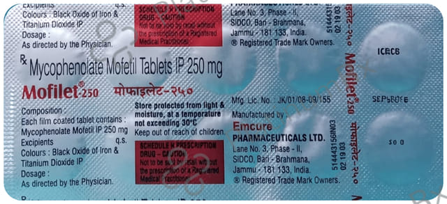 Mofilet 250 Tablet