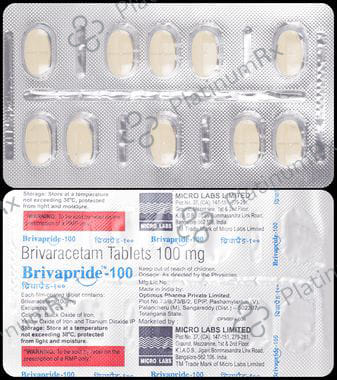 Brivapride 100mg Tablet 10s