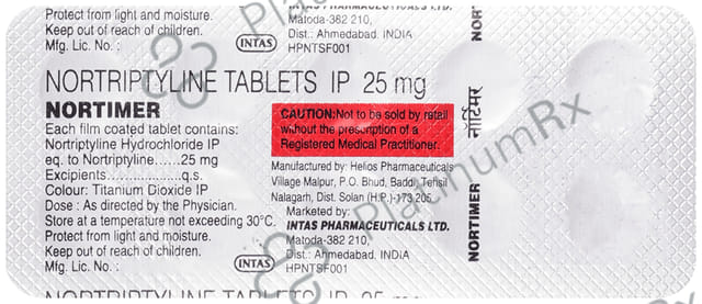 Nortimer 25mg Tablet