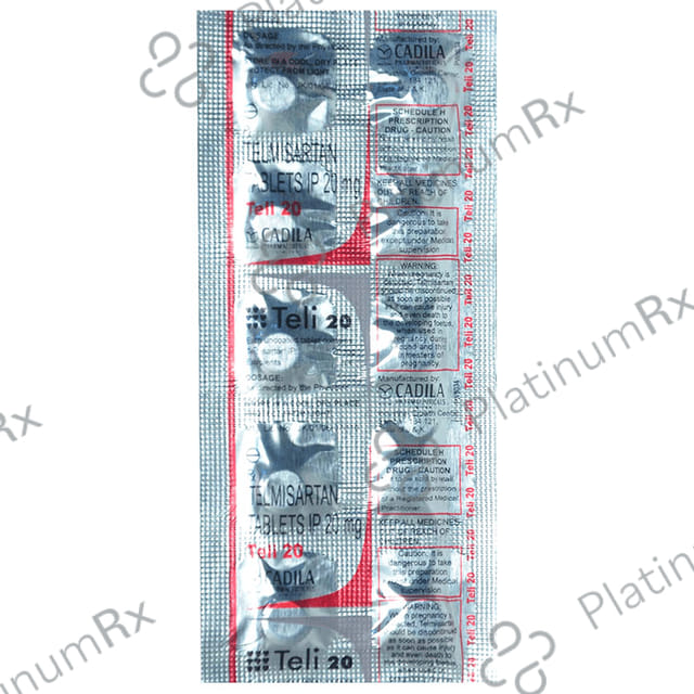 Teli 20mg Tablet 10s