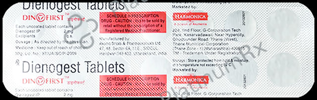 Dinofirst 2mg Tablet 14