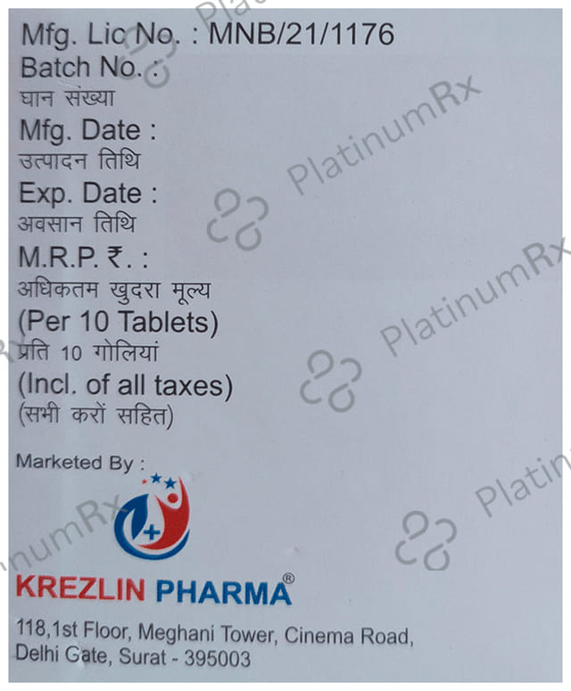 Tenkrez M 1000 Tablet SR 10s