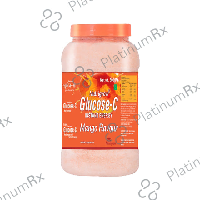 Nutrigrow Care Glucose-C(500gm Each) Mango 1 Jar