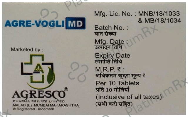 Agre Vogli MD 0.3mg Tablet DT 10s