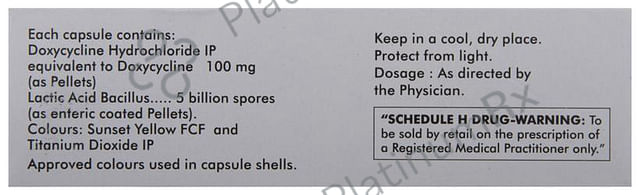 Microdox LBX 100mg/5B Capsule 10s