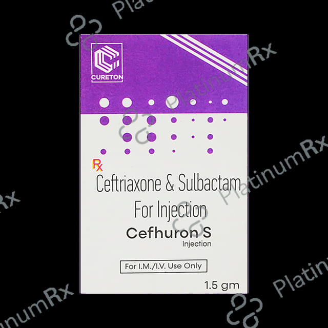 Cefhuron S 1.5gm Injection