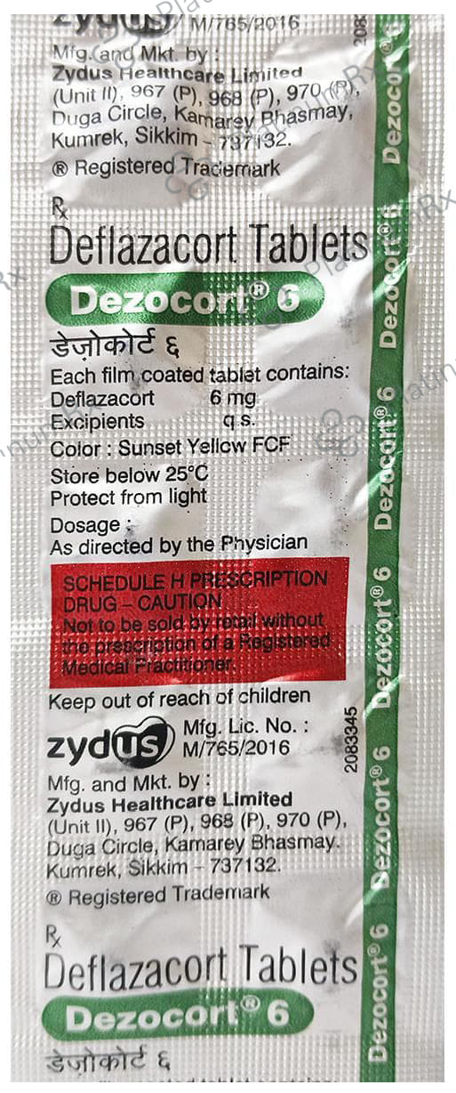 Dezocort 6mg Tablet 10s