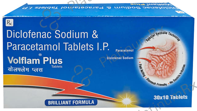 Volflam Plus 50/325mg Tablet 10s