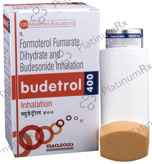 Budetrol 400/6mcg Inhaler 120MDI