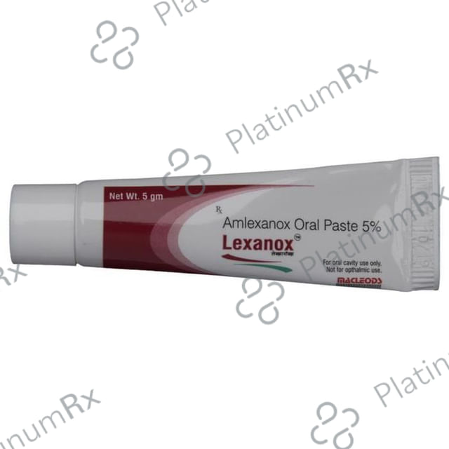 Lexanox 50mg Oral Paste 5gm