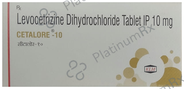 Cetalore 10mg Tablet 10s