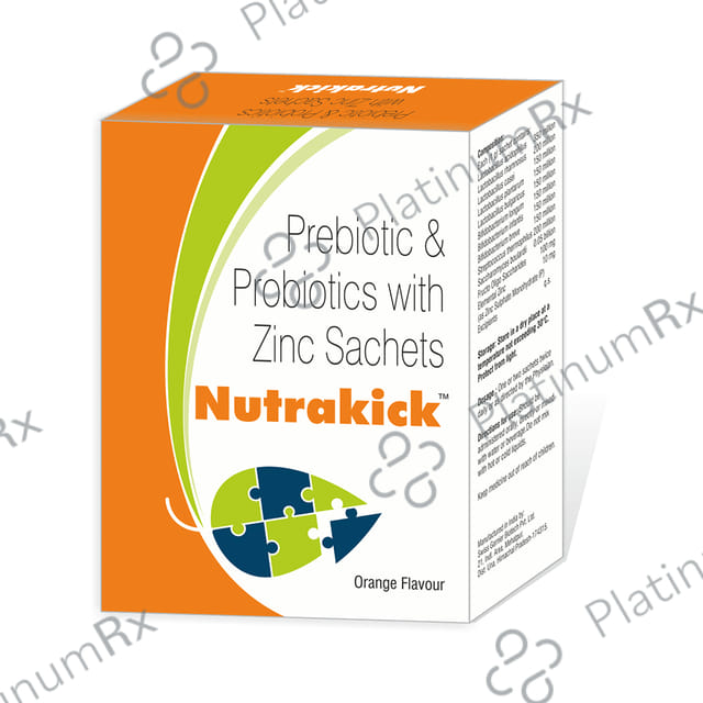 Nutrakick Sachet (1gm Each) Orange