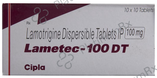 Lametec DT 100mg Tablet 10s