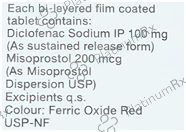 Safeguard SR 100mg/200mcg Tablet 15s