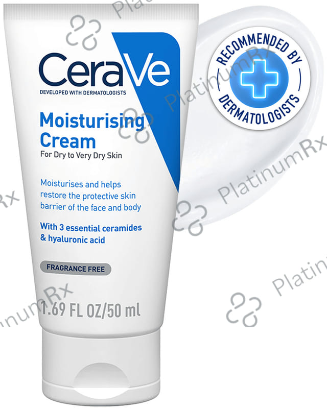 CeraVe Moisturising Cream for Dry to Very Dry Skin 50gm