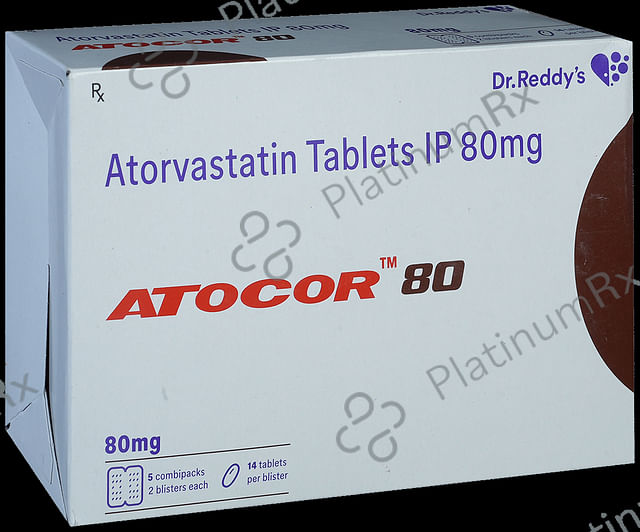 Atocor 80mg Tablet 14s