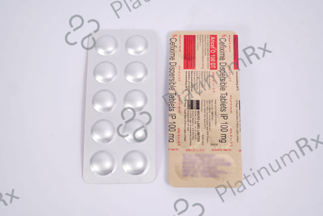 Aricef O 100mg Tablet DT 10s