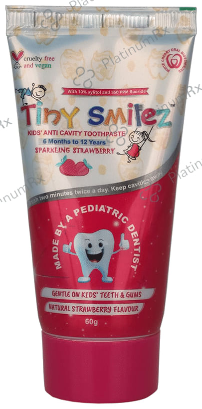 Tiny Smilez Kids Anti Cavity Toothpaste (60Gm Each)