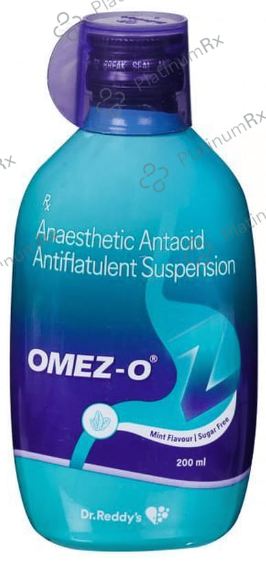 Omez O Mint Oral Suspension 200ml