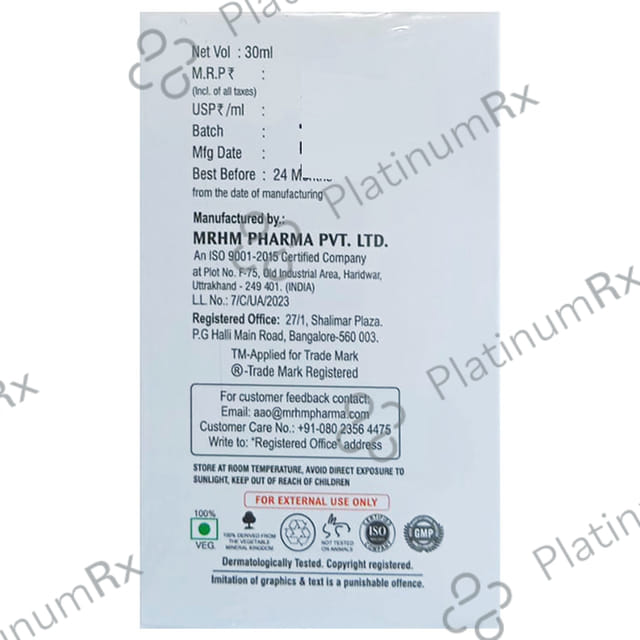 Ecvc20mg Face Serum 30ml