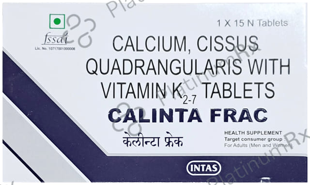 Calinta Frac 500mg/500IU Tablet 15s