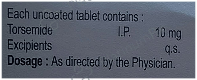Torglanz 10mg Tablet 15s