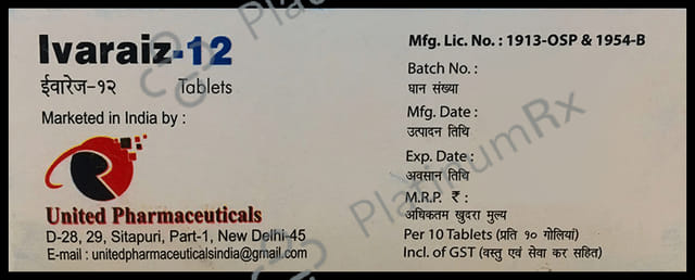 Ivaraiz 12 Tablet