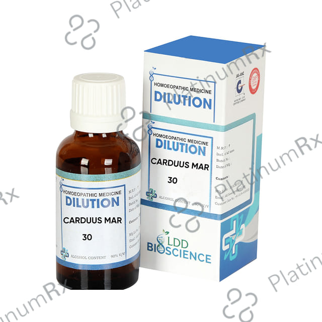 LDD Bioscience Carduus Mar Dilution 30 30 ml