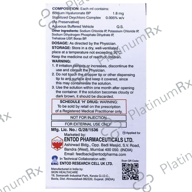 Theo Tears 0.18% Eye Drop 10ml