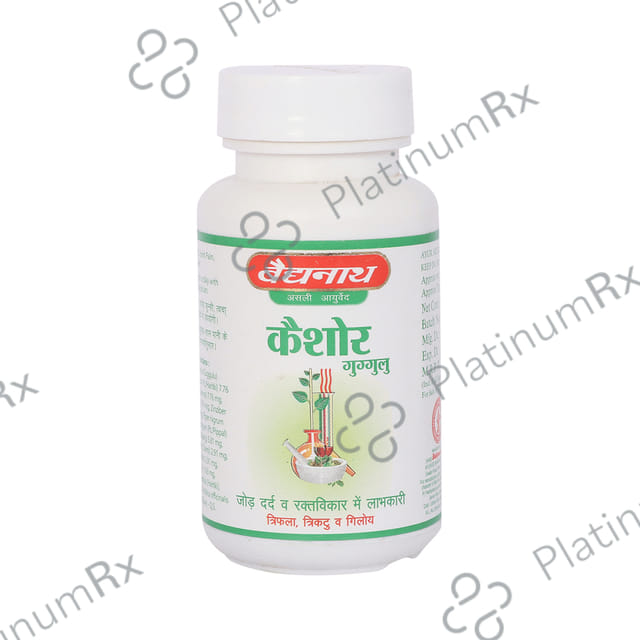 Baidyanath (Jhansi) Kaishore Guggulu Tablet 80 tablets