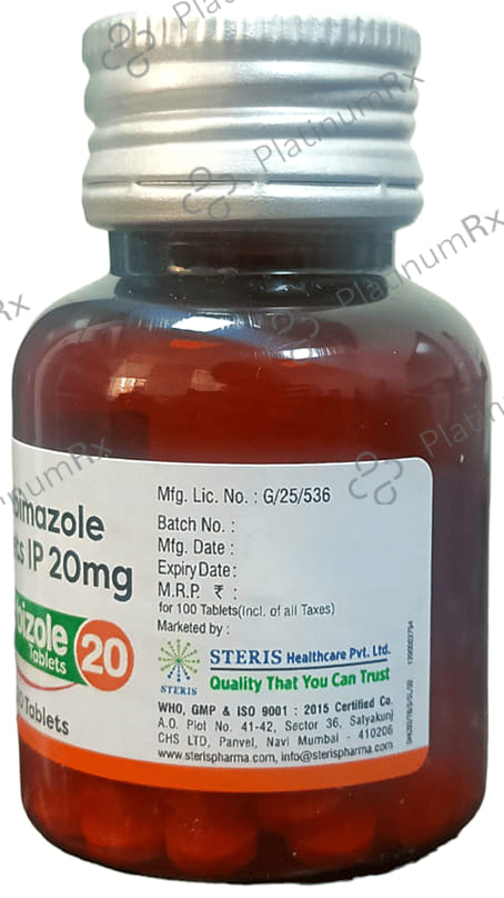 Carbizole 20mg Tablet 100s