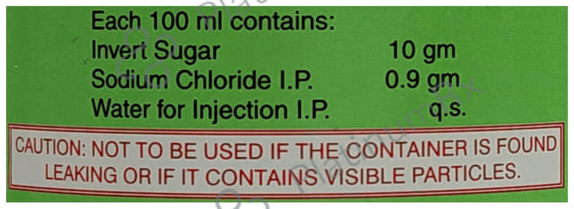 Fructodex Saline Infusion