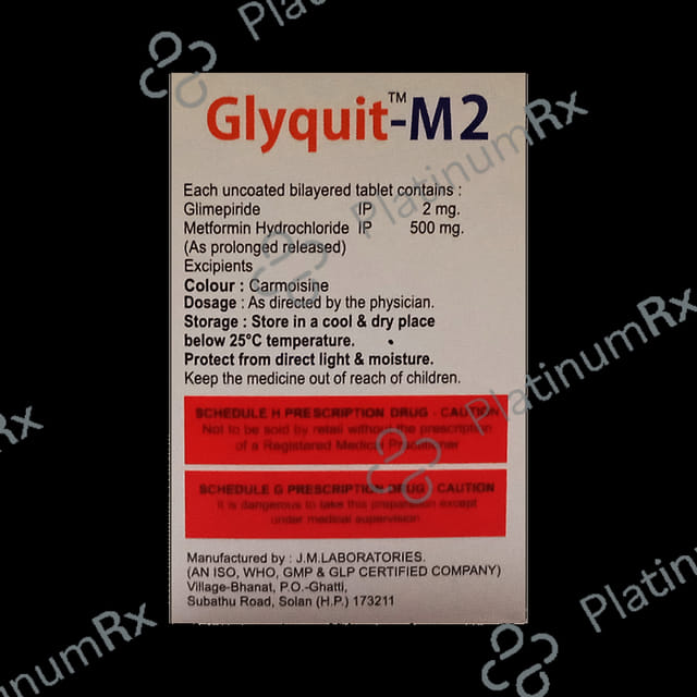 Glyquit-M2 Tablet PR