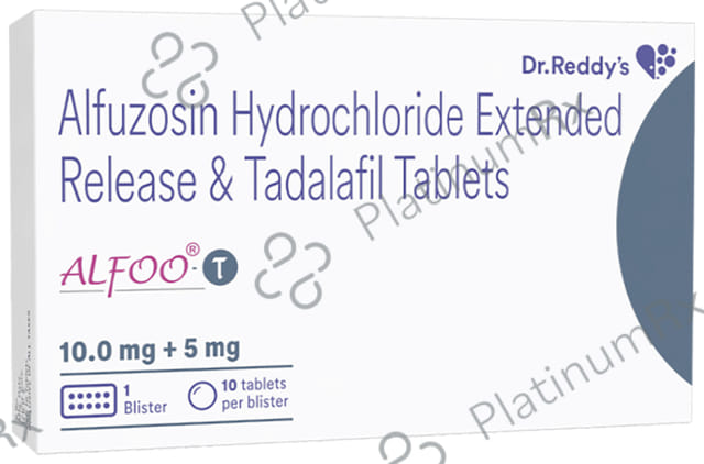 Alfoo T ER 10/5mg Tablet 10s