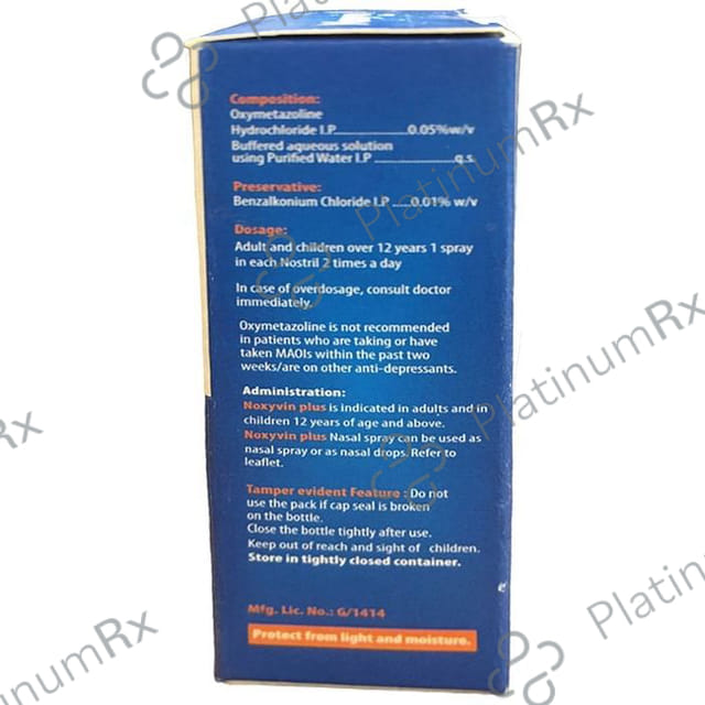 Noxyvin Plus Nasal Solution