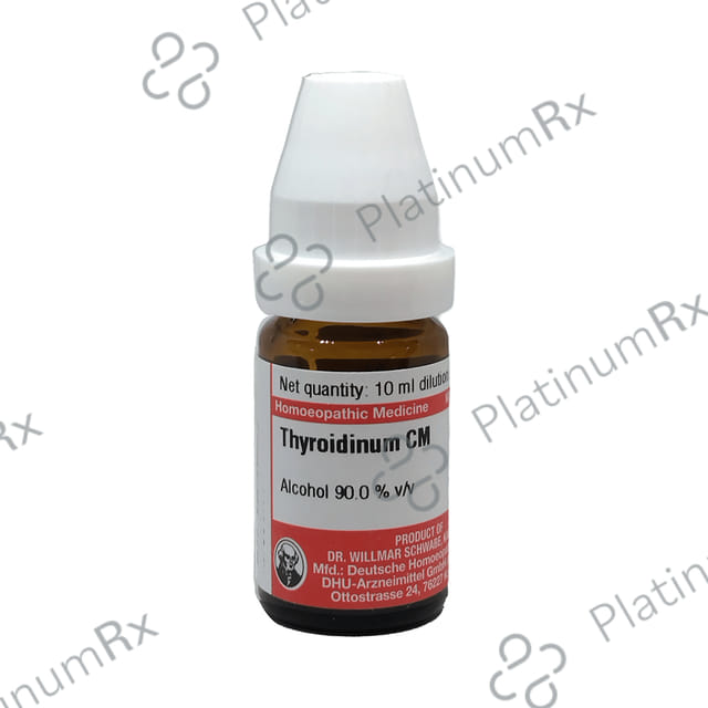 Dr Willmar Schwabe Germany Thyroidinum Dilution CM