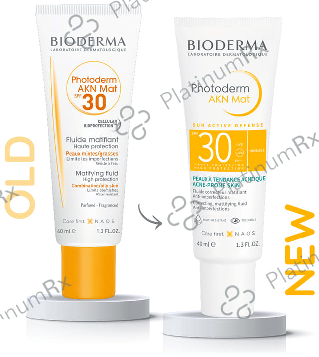 Bioderma Photoderm AKN SPF 30 Mat SunscreenLotion 40ml
