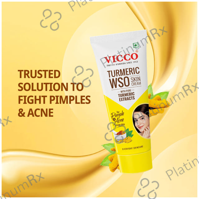 Vicco Turmeric Wso Skin Cream 60 gm