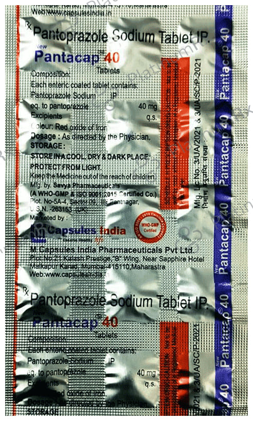 Pantacap 40 Tablet