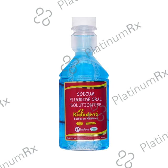 Kidodent Bubblegum Mouthwash 150ml