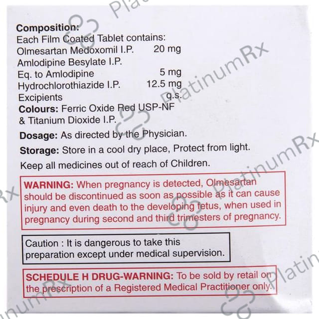 Olmax 3D 20mg Tablet 10s