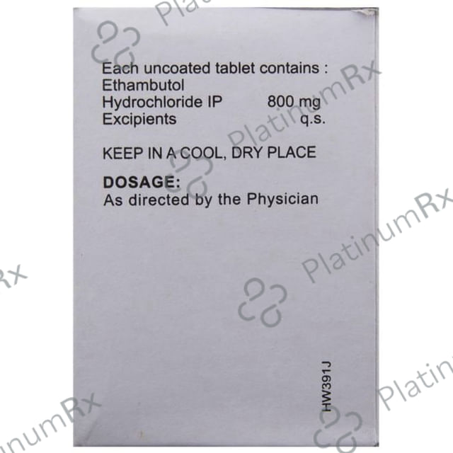 Mycobutol 800 Tablet
