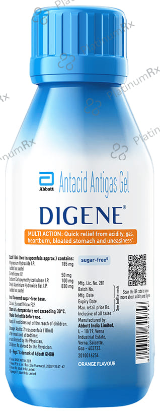 Digene Gel Orange 200ml