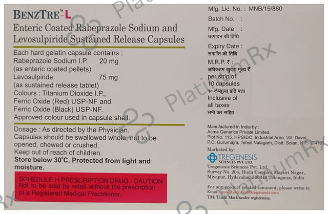 Benztre-L Capsule SR