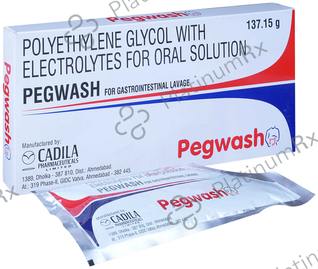Pegwash Sachet 137.15gm