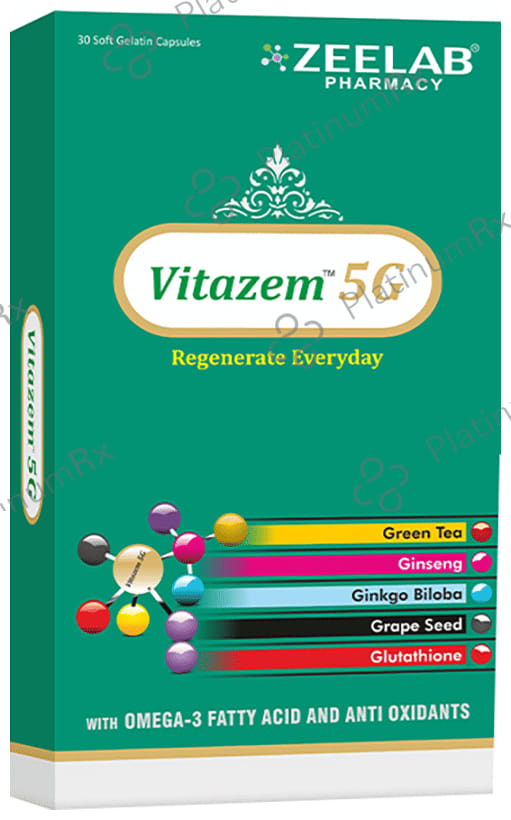 Vitazem 5G Soft Gelatin Capsule 15s