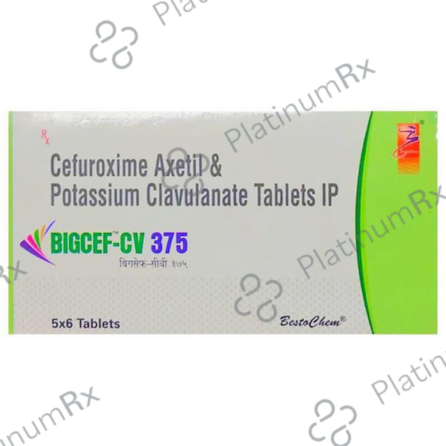 Bigcef-CV 375 Tablet 10 Tablet