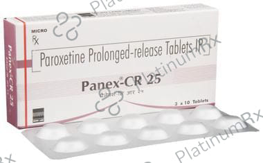 Panex CR 25mg Tablet 10s